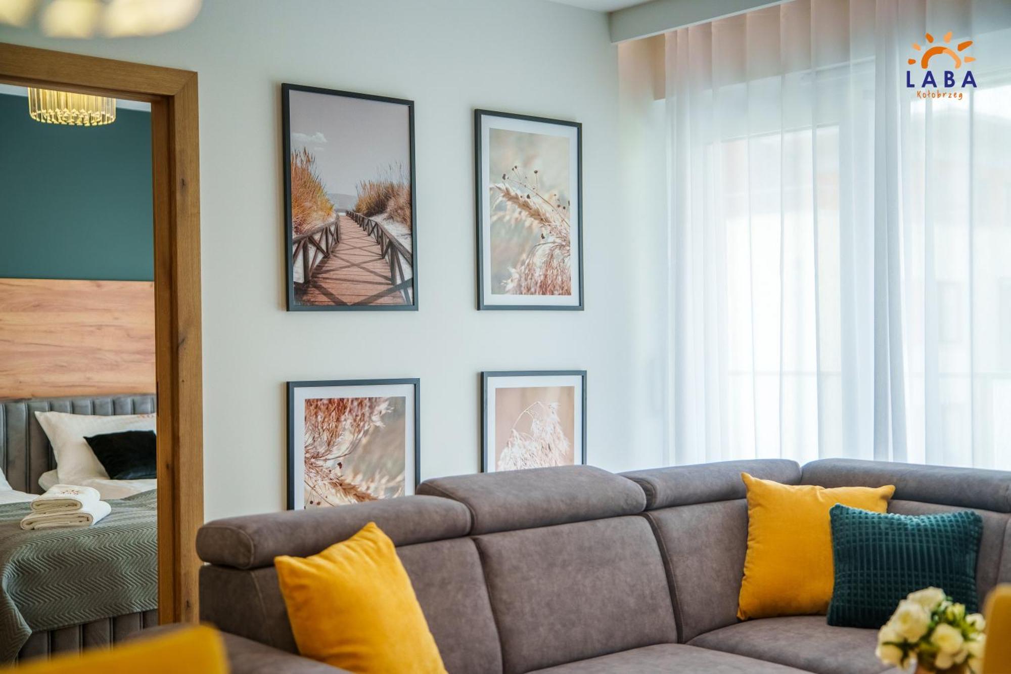 Laba Kolobrzeg Apartamenty Kollataja Z Parkingiem Esterno foto